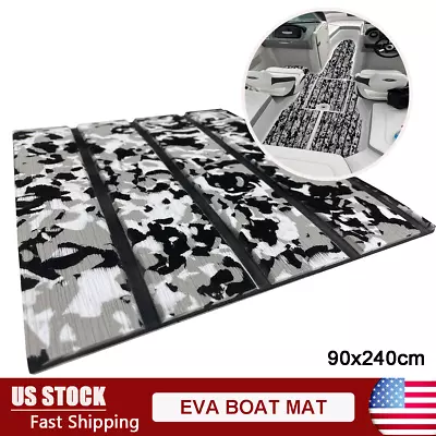 EVA Foam Boat Marine Flooring Mat Self-Adhesiv Teak Decking Pad Camo Non-slip • $68.21