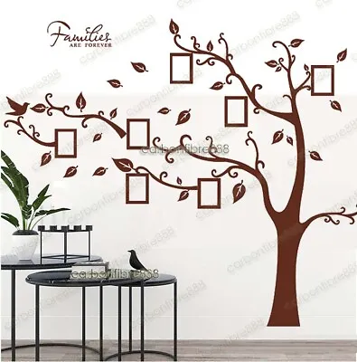 Large Family Photoframes Tree Wall Decal Stickers Home Art Decor Mural Paper UK • £9.99