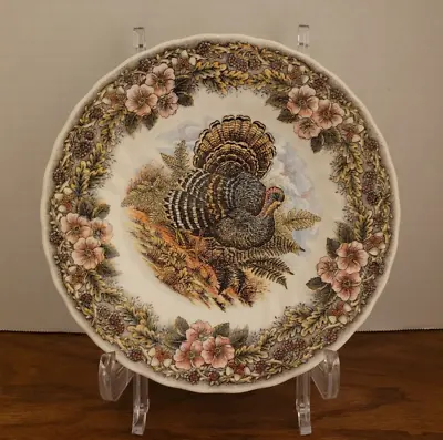 Thanksgiving Queens Dessert Salad Plate Made In Columbia 8  • $8.99