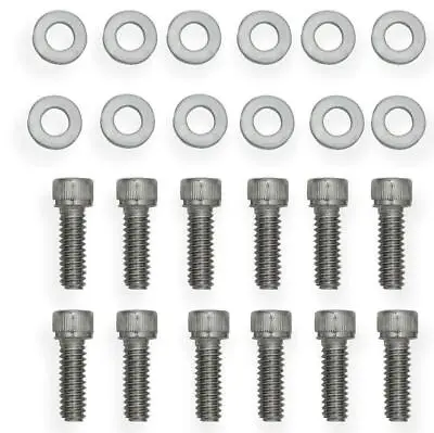 Set Of 12 Big Block Mopar SILVER Valve Cover Bolts Allen Head 3/4  Long 383 440  • $9.49