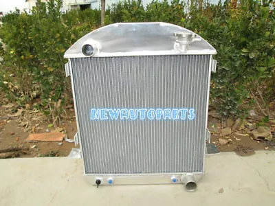 3 Row Aluminum Radiator For 1924-1927 25 26 Ford Model T Bucket Chevy Engine AT • $137