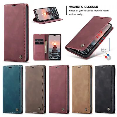 CaseMe For Samsung Galaxy A10S/M01S Case  Leather Magnetic Wallet Phone Cover • £13.73