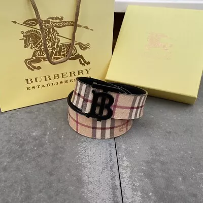 £102 • Buy Burberry Tb Buckle Belt