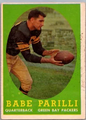 1958 Topps #118 Babe Parilli • $1.35