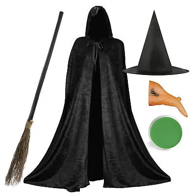 Adults Halloween Wicked Witch Fancy Dress Costume Accessories Wicked Witch • £15.99