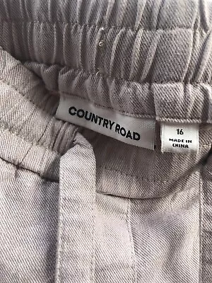 Country Road Womens Pants - Size 16  - Beige   - (Excellent Condition) • $20