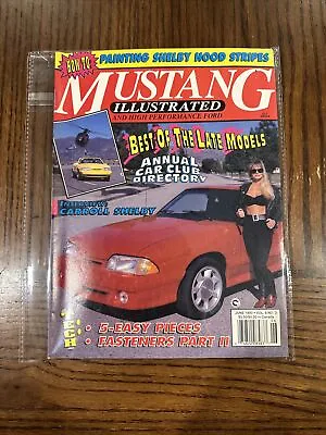 Mustang Illustrated And High Performance Ford Magazine June 1993 • $9.99