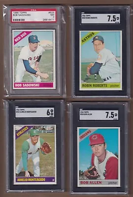 1966 Topps Baseball (523-598) PSA 6 7 8 * You Pick * • $50