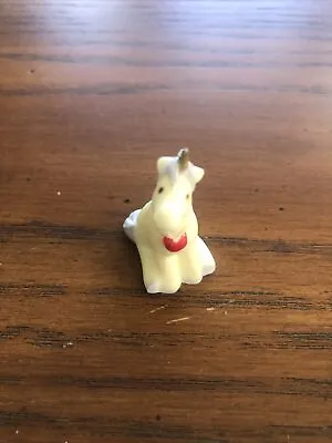 Vintage Hallmark Merry Miniature Unicorn Figure Heart Valentines 1986 • $10