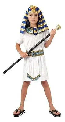 £17.93 • Buy Boys Egyptian Pharaoh Fancy Dress Costume