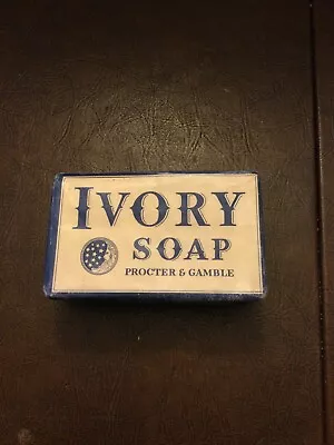 Vintage 1940s  Ivory Soap Bar Large Size Proctor & Gamble Advertising ~ Orig Pkg • $8.99