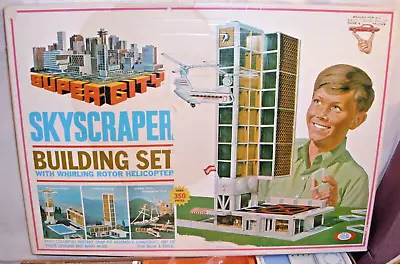 Ideal Motorific Super City Skyscraper Building Toy Play Set Boxed • $99.99