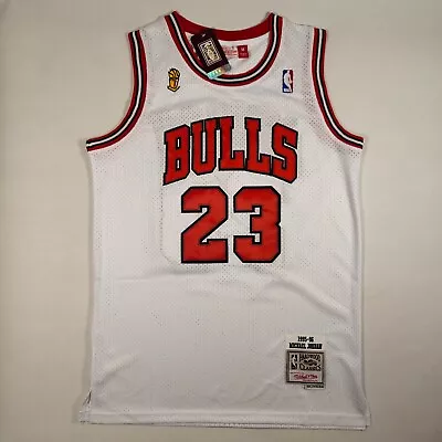 Michael Jordan 1995-96 Jersey #23 Embroidered White • $42.80