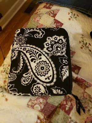 Vera Bradley Midnight Paisley Tablet Kindle Ipad Portfolio Soft Zip Sleeve Case • $6