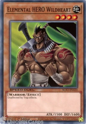 £0.99 • Buy SGX1-ENA10 Elemental HERO Wildheart Common 1st Edition Mint YuGiOh Card