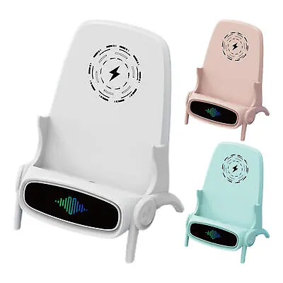 Portable 66W Wireless Fast Charge Charger Mini Chair Desk Mobile Phone Holder • $20.59