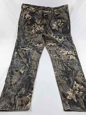 VTG Wrangler X Mossy Oak Men's Denim Break-up Camo Jeans - 38x31 (tag 38x32) • $35