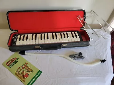 Retro Suzuki Melodion M-36 (JAPAN): Vintage Wind Keyboard Harmonica With Case • $75