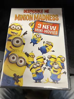 Despicable ME Presents Minion Madness (DVD) (3- Mini Movies) (VG) (W/Case) • $3