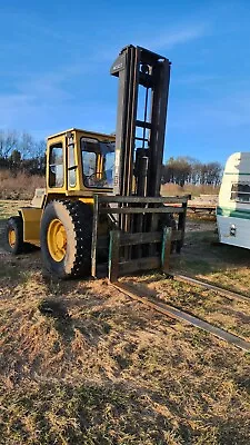 Sellick Sd120 Off Road Forklift 4 Wheel Drive 12000lb Lift  3 Stage Mast • $27500