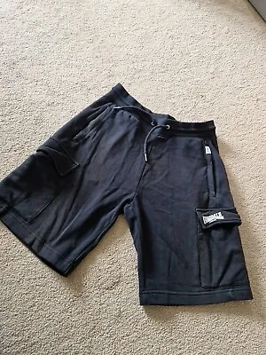 Lonsdale Size M Black Shorts • £7