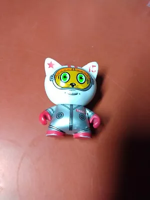 Tricky Astronaut Cat Kidrobot Munny World Figure Kid Robot Played-With Condition • $18