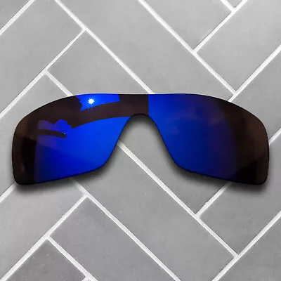 Polarized Violet Mirrored Replacement Lenses For-Oakley Batwolf Sunglasses • $9.59