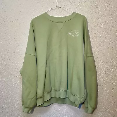 Land Rover Crew Neck Women’s M Green “48” Long Sleeve Pullover Sweatshirt Comfy • £24.08