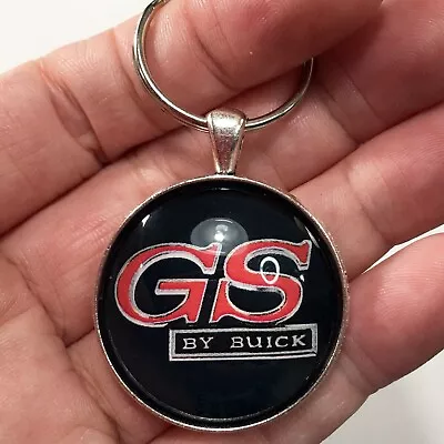 Vintage Buick Grand Gran Sport Chrome Badge Emblem Logo Reproduction Keychain • $22.25