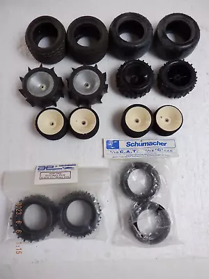 Vintage Lot  1/10 R/C Car Wheels & Tires • $24.99