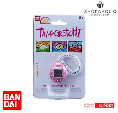 $34.95 • Buy Bandai Tamagotchi 20th Anniversary Series 2 Chibi Dark Pink With White