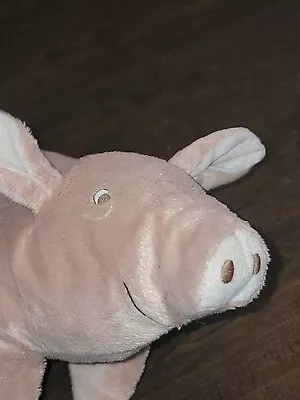 Ikea Knorrig 15  Pink Plush Pig Stuffed Animal Soft Toy Sewn Eyes Floppy • $14.99