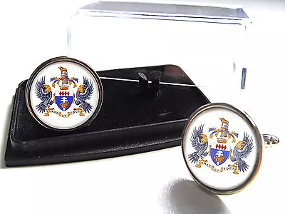 £10.99 • Buy James Bond 007 Ohmss Blofeld C.o.a. 'spectre' Badge Mens Cufflinks Gift