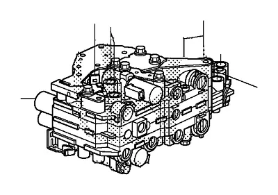 CVT Automatic Transmission Valve Body For 2013 Honda Accord 2.4L 27000-RJ2-030  • $482.89