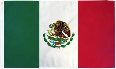 3x5 Mexico Mexican UltraBreeze 5x3ft Poly Flag Grommets Super Polyester • $8.88