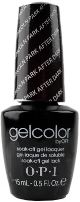 £14.95 • Buy OPI GelColor Gel Polish 15ml - Lincoln Park After Dark - GC W42