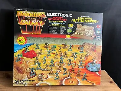 Vintage Rare Warriors Of The Galaxy 1983 Marty Toy Electronic Playset Mib New • $355.50