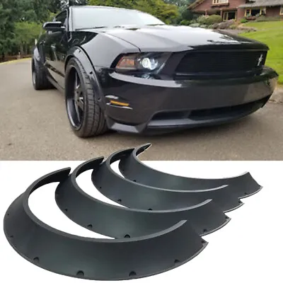 Car Fender Flares Flexible Durable Wide Wheel Arches For Ford Mustang 2000-2021 • $99.09