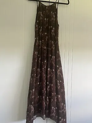 WITCHERY Ladies Limited Edition Maxi Dress Size 10 Pre Loved • $32