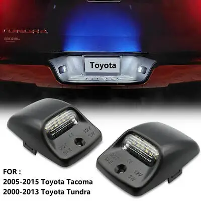 LED License Plate Light Rear Bumper Tag Assembly Kit For Toyota Tundra 2000-2013 • $12.99