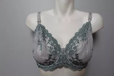 Wacoal 65191 Underwire Unlined Embrace Lace Balconette Bra Size 36DD • $24.99