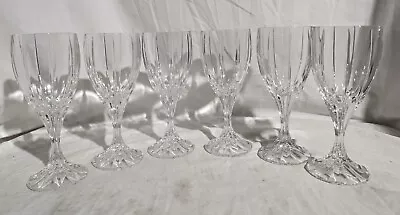 6 Mikasa Berkeley Wine Glasses Glass 6.75  • $49.99