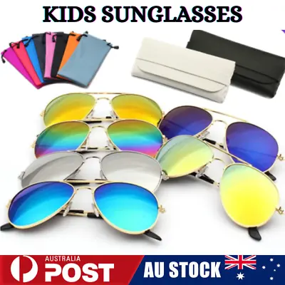 $15.95 • Buy Kids Boys Fashion Girls Polarized Sunglasses Metal Outdoor Driving Sunglasses UV