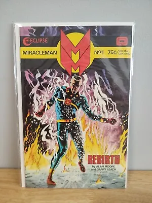 Miracleman #1 Rebirth Marvelman Eclipse Comics 1985 Alan Moore Rare B7 • £19.95