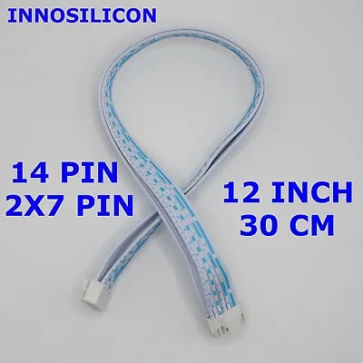 12 Inch Innosilicon 14 Pin Signal Data Cable Control Board A10 A9 A8 A5 A4+ A2 • $10.99