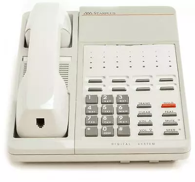 Fully Refurbished Vodavi Starplus DHS SP-7311-08 Basic Phone (White) • $59