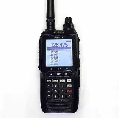 Yaesu FTA-550 Pro-X Nav-Com Air Band Aviation Transceiver • $165