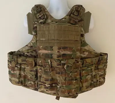 PROTECH FAV TMW Armor Carrier Multicam Large 2016-2016 Molle 8 Fix Pouch • $185