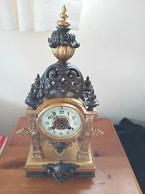 £200 • Buy Antique French Bronze Ormolu Mantle Clock