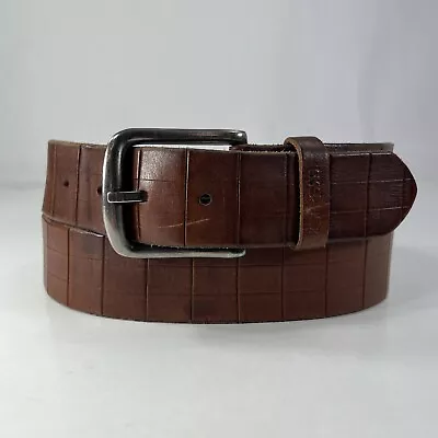 JOE'S Brown Genuine Leather Dress Belt - Men's Size 36 • $16.80